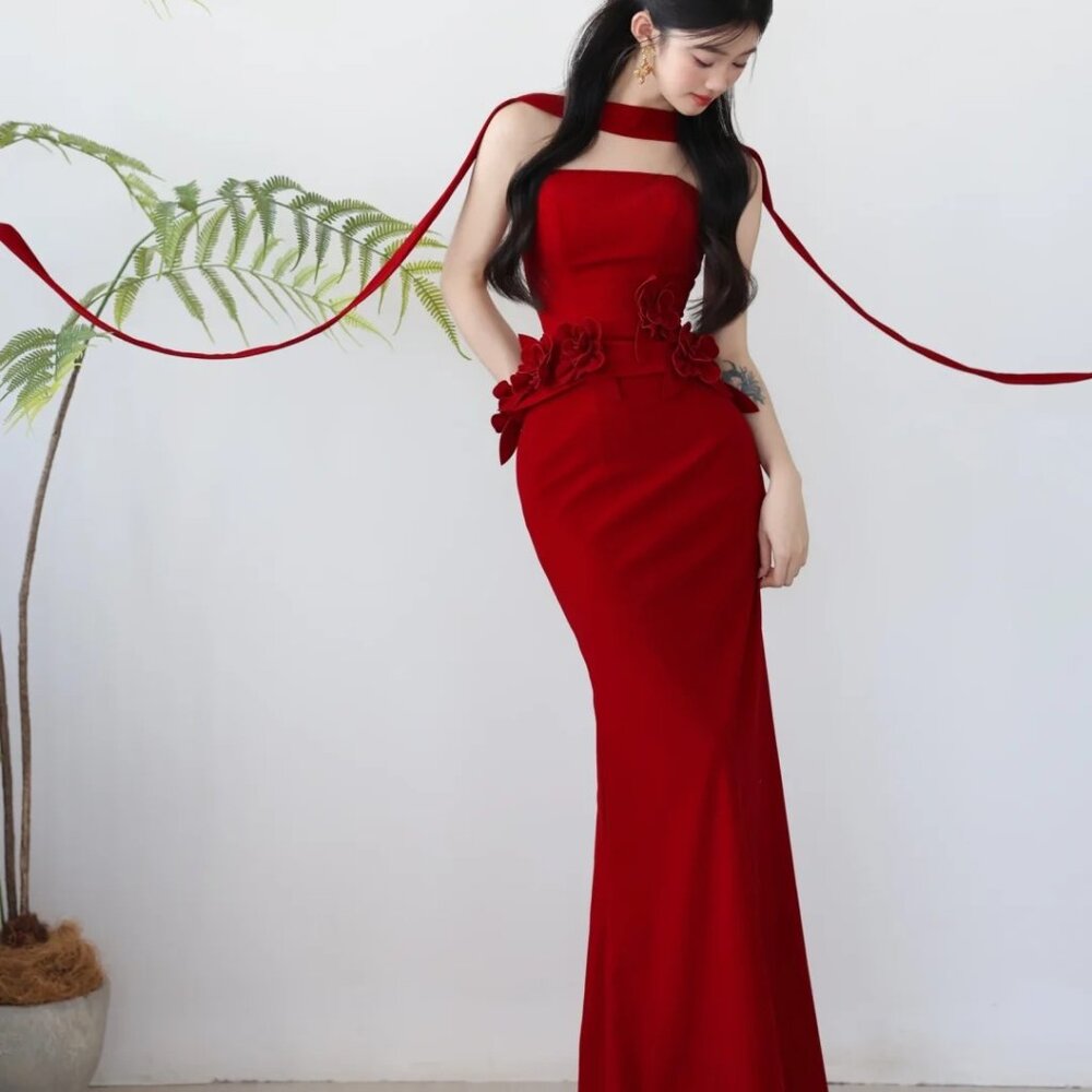 Ronny Kobo Pradova Dress Large